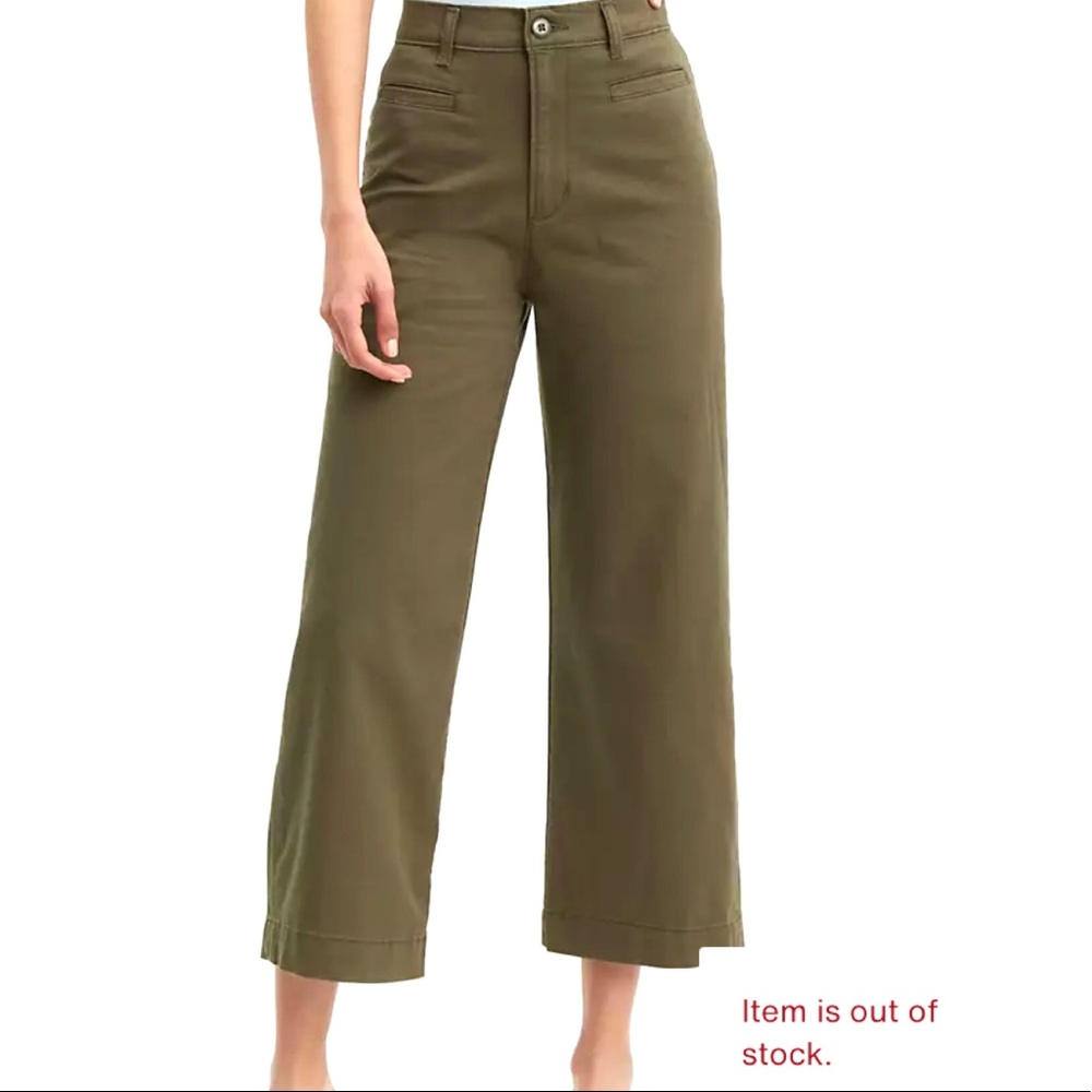 Levi’s Ribcage Wide Leg Crop - Picture 4 of 15
